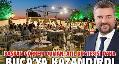 Başkan Görkem Duman, atıl bir tesisi daha Buca’ya kazandırdı