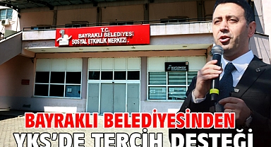 Bayraklı Belediyesinden YKS’de tercih desteği