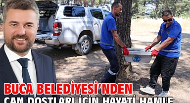Buca Belediyesi’nden can dostları için hayati hamle