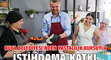 Buca Belediyesi’nden pastacılık kursuyla istihdama katkı