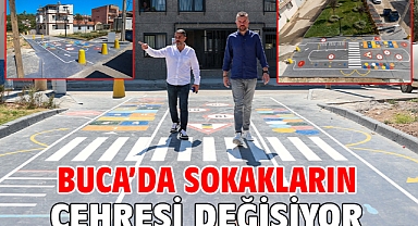 Buca’da sokakların çehresi değişiyor