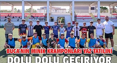 Buca'nın minik kramponları yaz tatilini dolu dolu geçiriyor