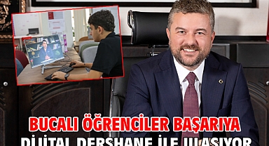 Bucalı öğrenciler başarıya Dijital Dershane ile ulaşıyor