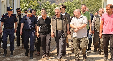 Bursa'da orman yangınları 3'üncü gününde