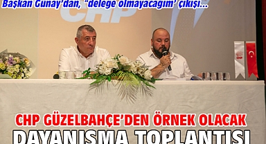 CHP Güzelbahçe’den Örnek Olacak Dayanışma Toplantısı
