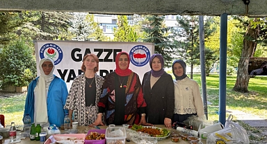 Eğitim Bir-Sen'den Gazze İçin yardım kermesi