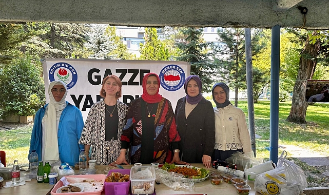 Eğitim Bir-Sen'den Gazze İçin yardım kermesi