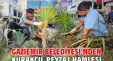 Gaziemir Belediyesi’nden kurakçıl peyzaj hamlesi