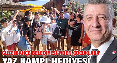 Güzelbahçe Belediyesi’nden Çocuklara Yaz Kampı Hediyesi