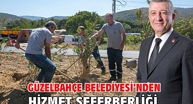 Güzelbahçe Belediyesi’nden hizmet seferberliği
