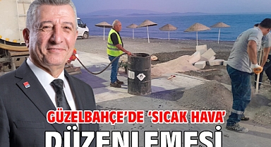 Güzelbahçe’de ‘sıcak hava’ düzenlemesi