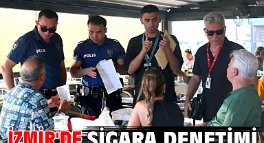 İzmir'de sigara denetimi
