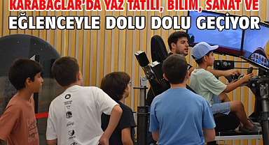 Karabağlar’da Yaz Tatili, Bilim, Sanat ve Eğlenceyle Dolu Dolu Geçiyor