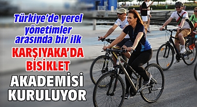 Karşıyaka’da Bisiklet Akademisi kuruluyor