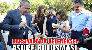 Karşıyaka’da geleneksel aşure buluşması