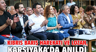 Kıbrıs Barış Harekatı ve Lozan, Karşıyaka’da anıldı