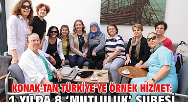 Konak’tan Türkiye’ye örnek hizmet: 1 yılda 8 ‘mutluluk’ şubesi