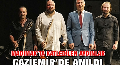 Madımak’ta katledilen aydınlar Gaziemir’de anıldı