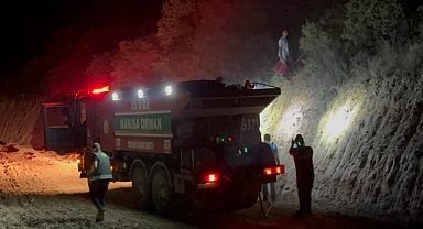 Manisa’da orman yangını büyümeden söndürüldü