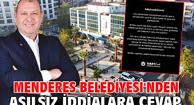 Menderes Belediyesi'nden Asılsız İddialara Cevap