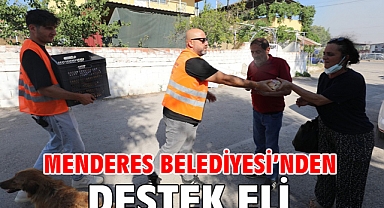 Menderes Belediyesi’nden Destek Eli
