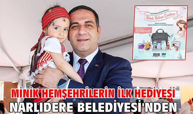 Minik Hemşehrilerin İlk Hediyesi Narlıdere Belediyesi'nden