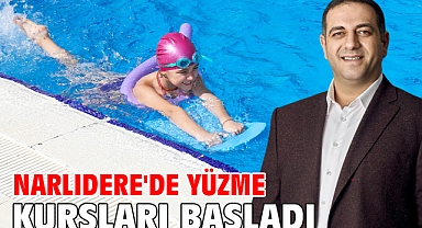 Narlıdere'de Yüzme Kursları Başladı