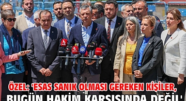 Özel: 'Esas sanık olması gereken kişiler, bugün hakim karşısında değil'