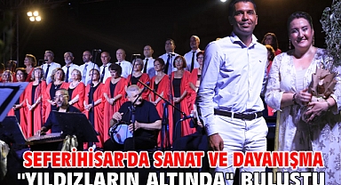 Seferihisar'da sanat ve dayanışma