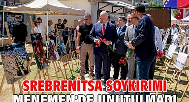 Srebrenitsa Soykırımı Menemen'de unutulmadı