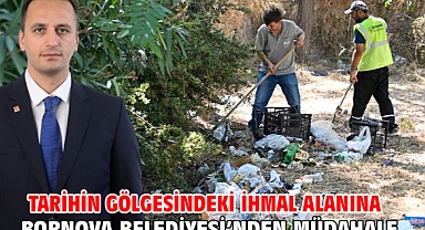 Tarihin gölgesindeki ihmal alanına Bornova Belediyesi’nden müdahale
