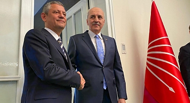 TBMM Başkanı Kurtulmuş, Özel'i ziyaret etti