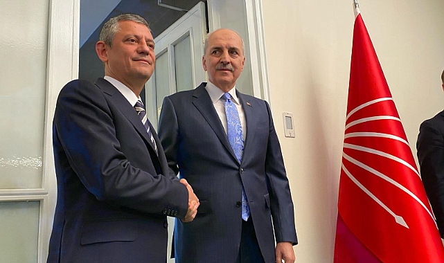 TBMM Başkanı Kurtulmuş, Özel'i ziyaret etti