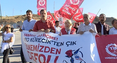 TİP üyelerinden Kürecik Radar Üssü'ne yürüyüş