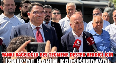 Yankı Bağcıoğlu beş teğmene destek verdiği için İzmir’de hakim karşısındaydı