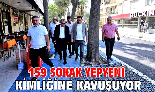 159 Sokak yepyeni kimliğine kavuşuyor