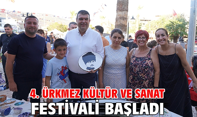 4. Ürkmez Kültür ve Sanat Festivali Başladı