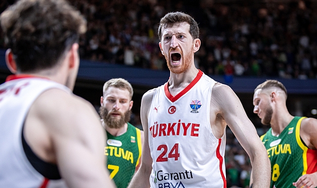 A Milli Erkek Basketbol Takımı hazırlık maçında Litvanya’yı mağlup etti