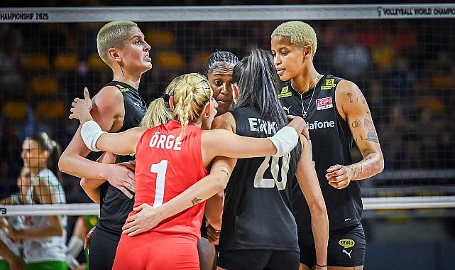 A Milli Kadın Voleybol Takımı, Dünya Voleybol Şampiyonası'nda son 16'da