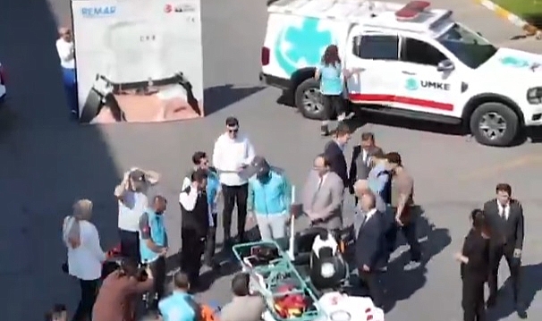 Bakan Memişoğlu, ATV ambulansı test etti
