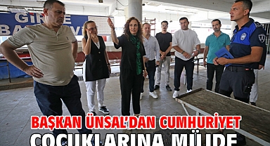 Başkan Ünsal’dan Cumhuriyet çocuklarına müjde!