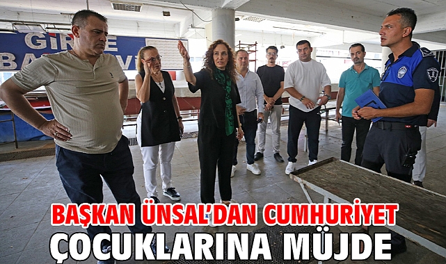 Başkan Ünsal’dan Cumhuriyet çocuklarına müjde!
