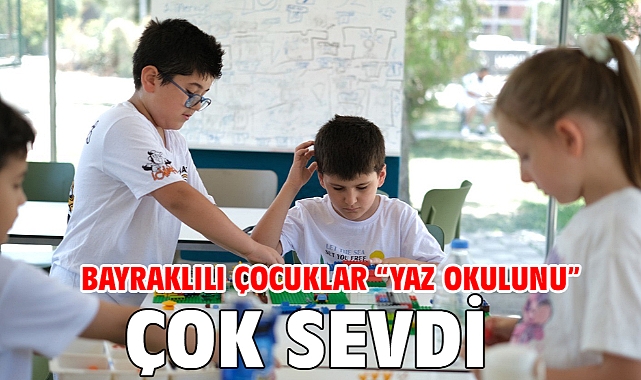 Bayraklılı çocuklar