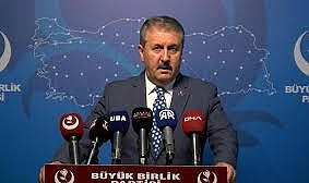 BBP Lideri Destici, HAK-İŞ Başkanı Arslan'ı ziyaret etti