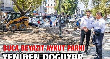 Buca Beyazıt Aykut Parkı yeniden doğuyor