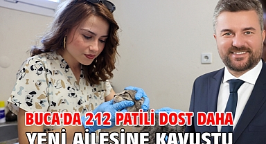 Buca'da 212 patili dost daha yeni ailesine kavuştu