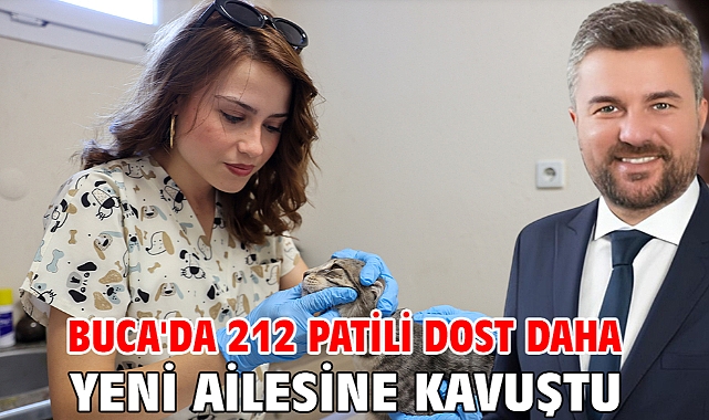 Buca'da 212 patili dost daha yeni ailesine kavuştu