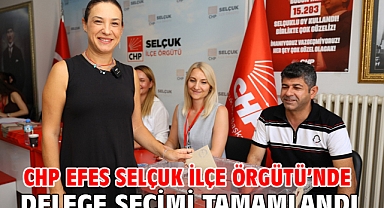 CHP Efes Selçuk İlçe Örgütü’nde Delege Seçimi Tamamlandı