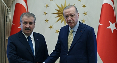 Cumhurbaşkanı Erdoğan, Destici'yi kabul etti