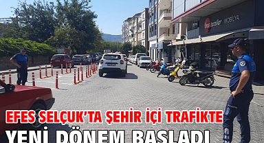 Efes Selçuk’ta Şehir İçi Trafikte Yeni Dönem Başladı